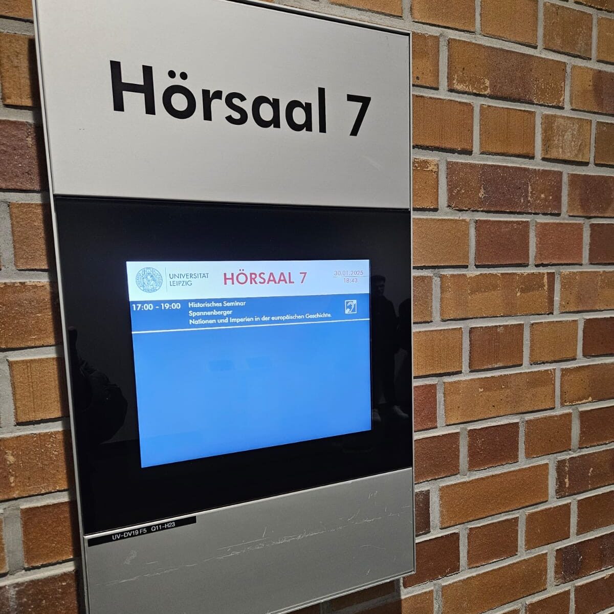 Exkursion in die Universität Leipzig